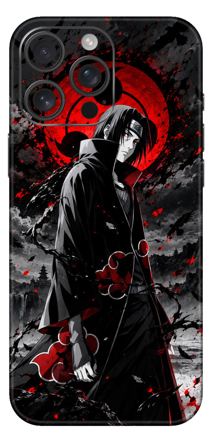Akatsuki Cloak Itachi Uchiha Mobile Skin