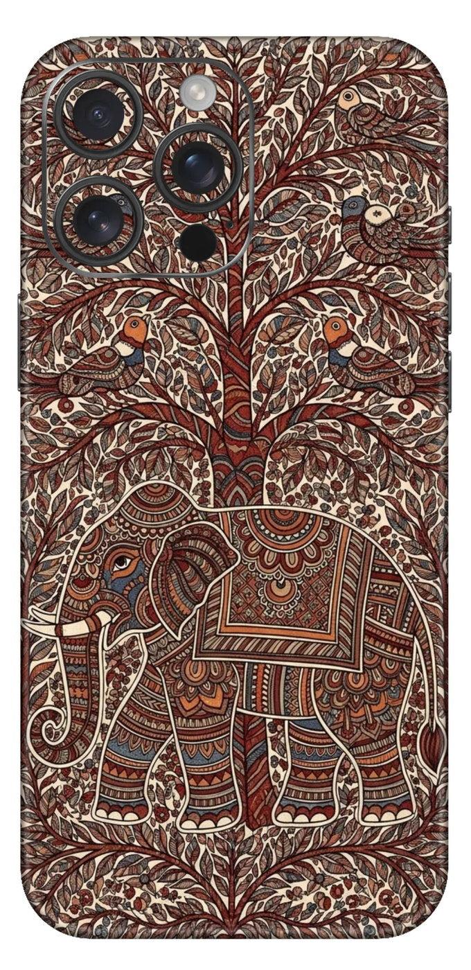 Brown Elephant Artform Mobile Skin