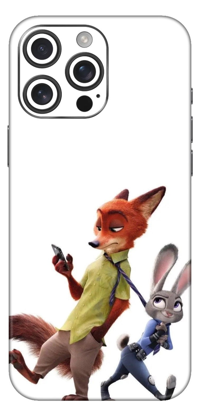 Bunny Busy In Work Mobile Skin