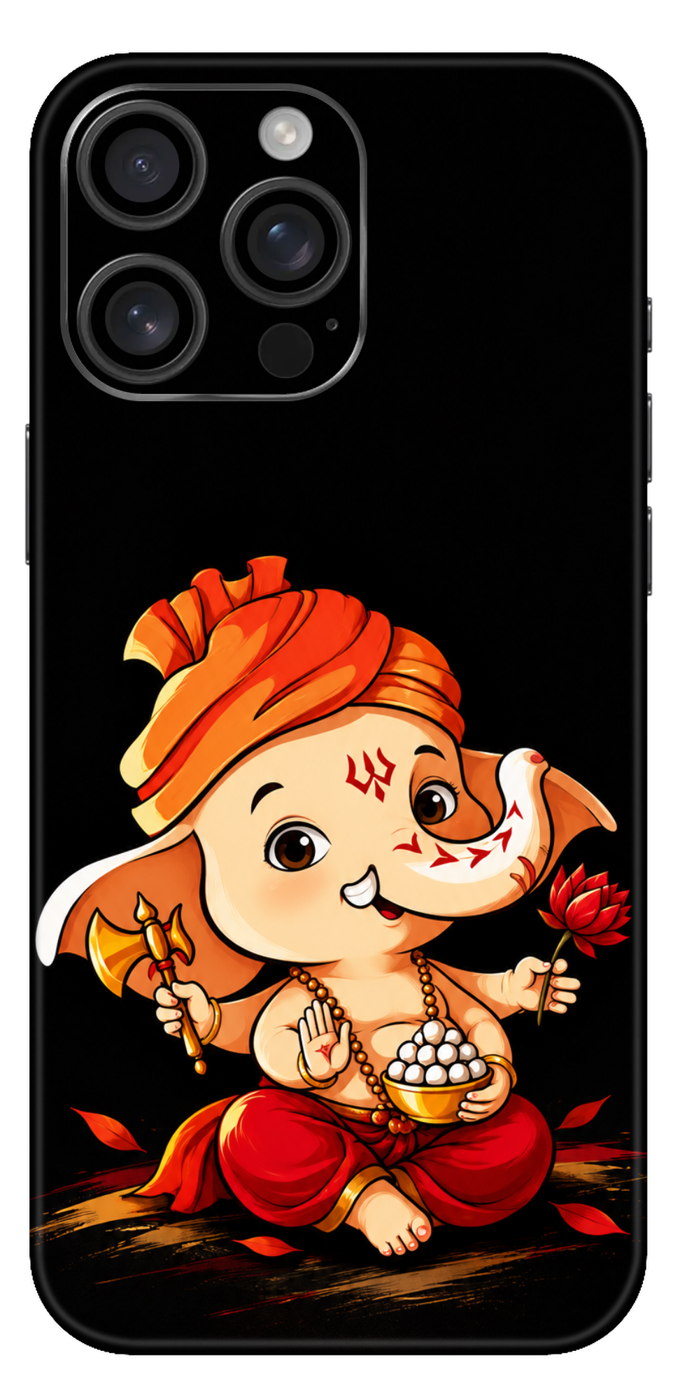 Cute Ganesha Mobile Skin