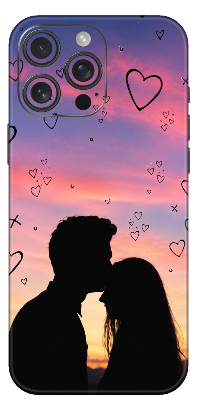 Dreamy Sunset Lovers Mobile Skin