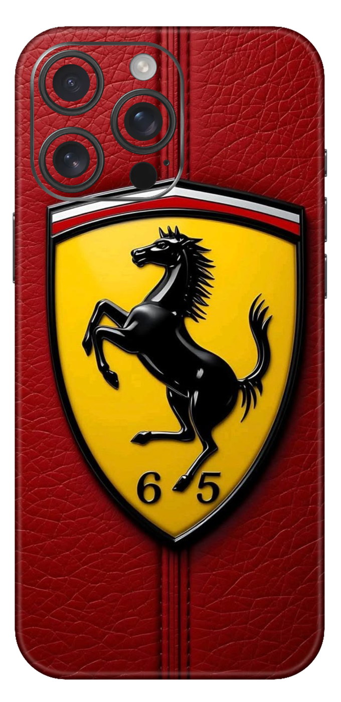 Ferrari Red Mobile Skin