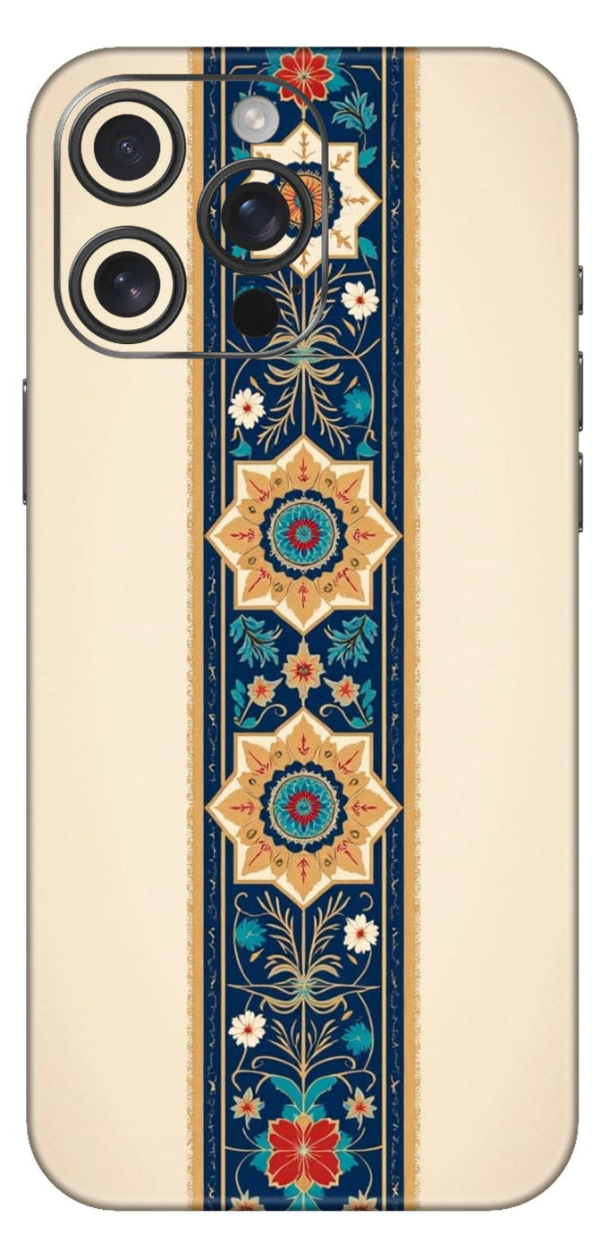 Flowers In Middle Artform Mobile Skin