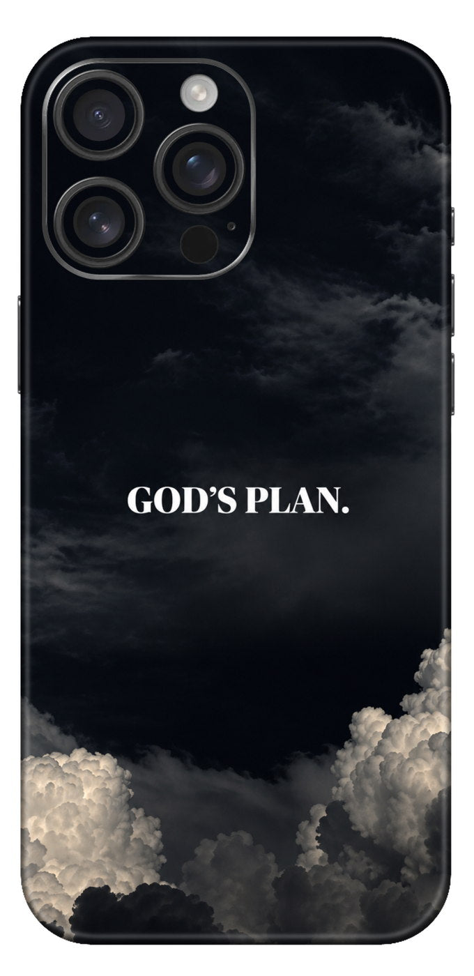 Gods Plan In Strom Clouds Mobile Skin