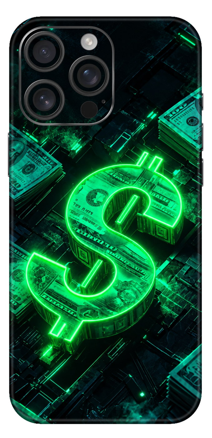 Green Dollar Mobile Skin