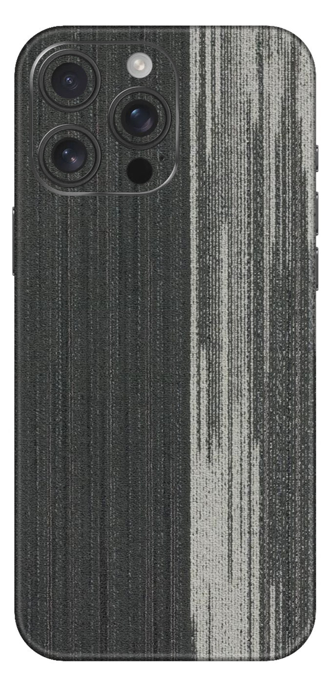 Grey White Abstract Mobile Skin