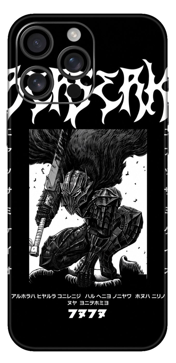 Guts In Berserk Armor Mobile Skin