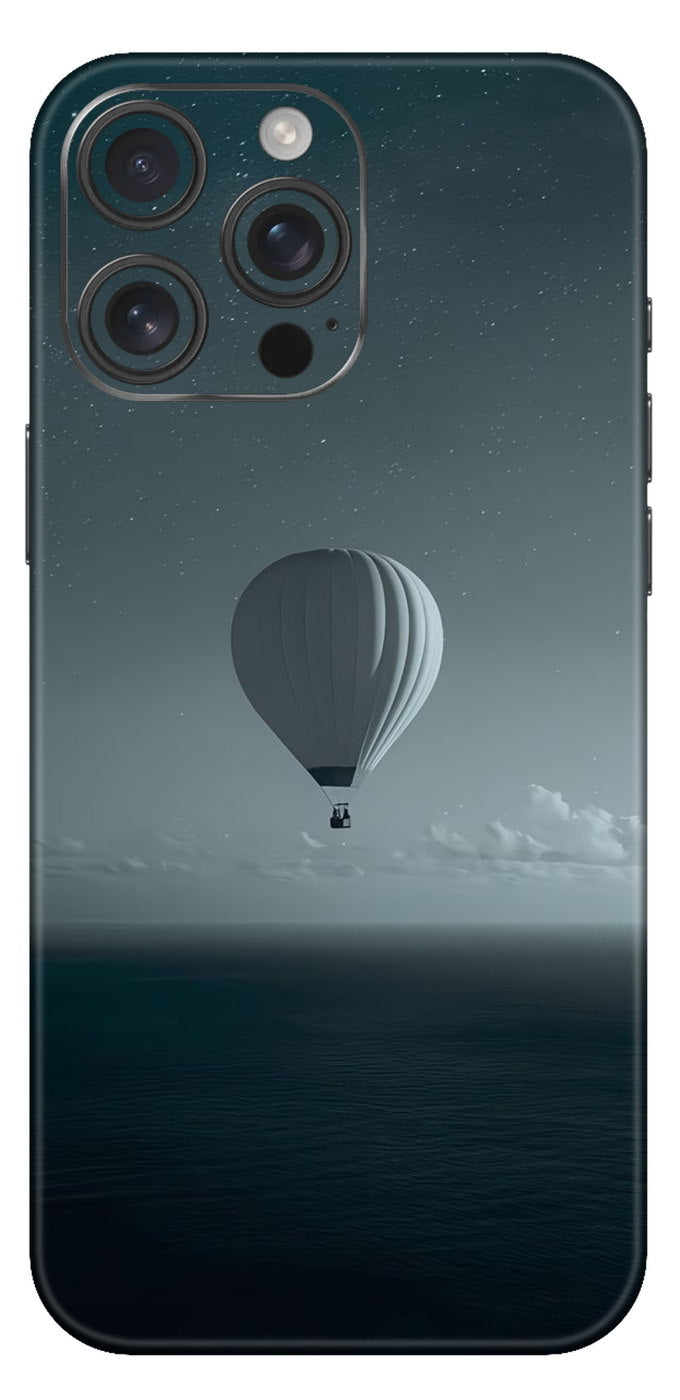 Hot Air Balloon In The Air Mobile Skin