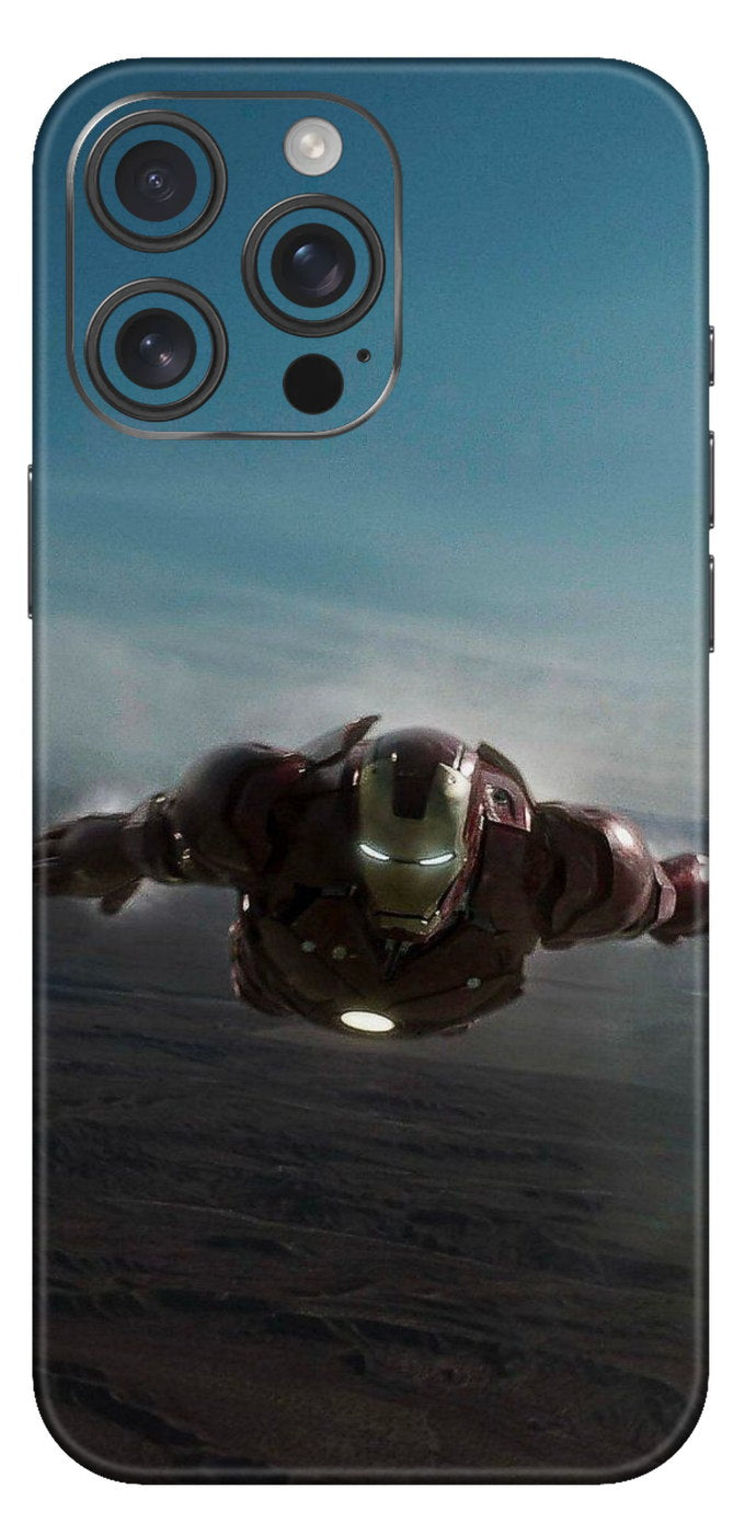 Iron Man Flying Mobile Skin