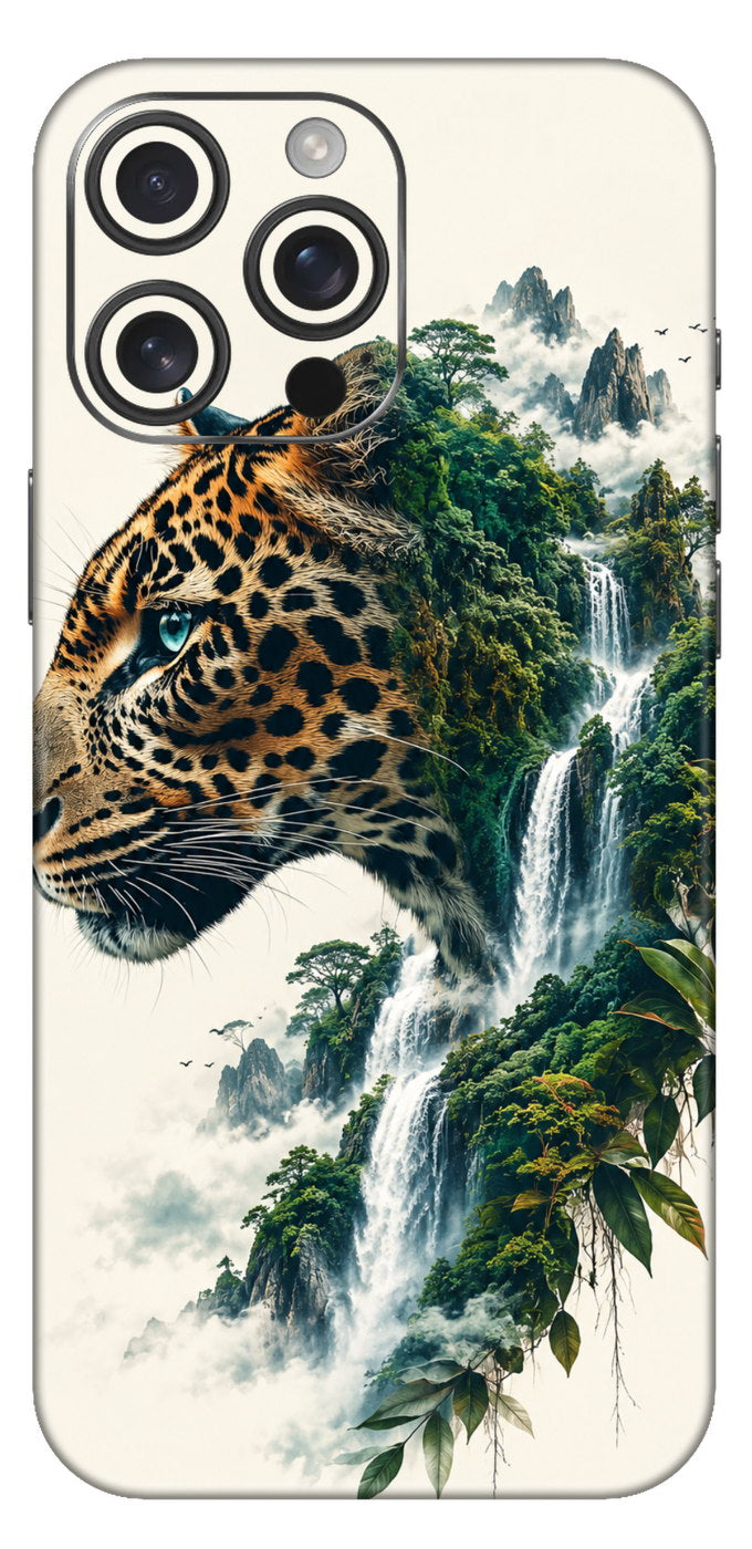 Leopards Lush Mountain Dreamscape Mobile Skin