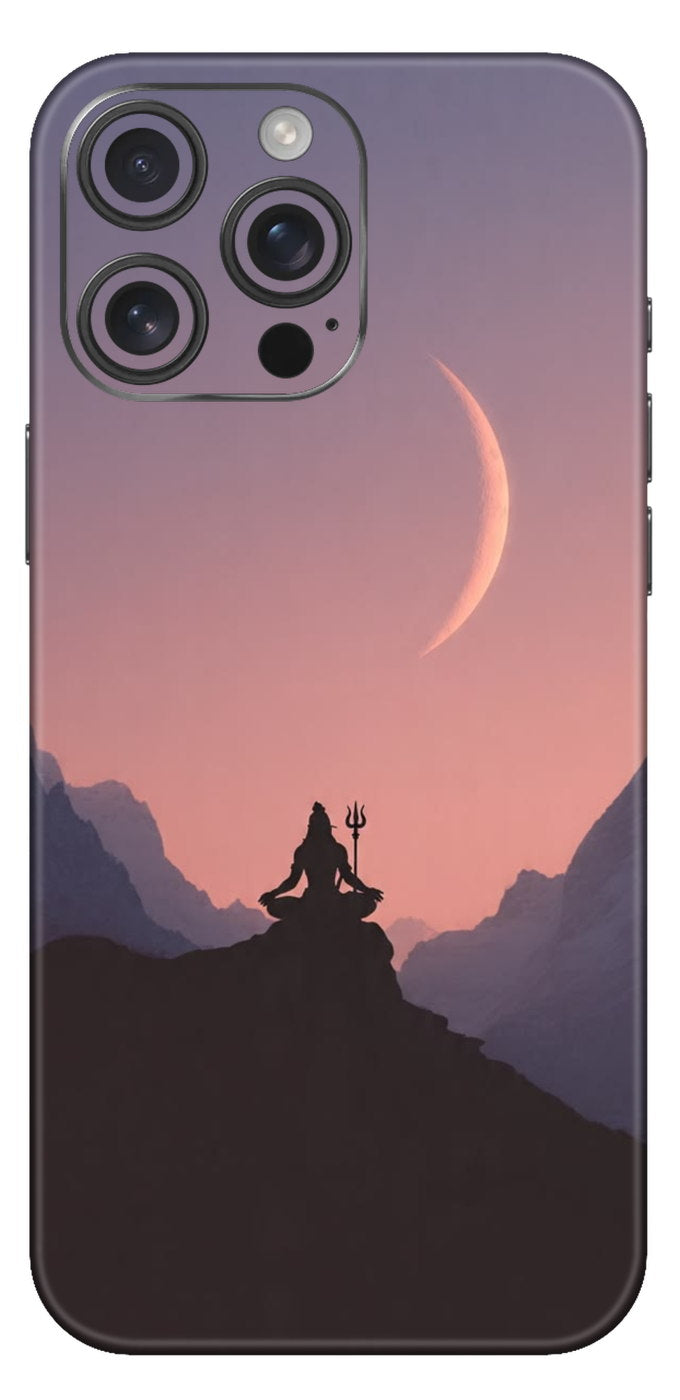Mahadev In Pastels Mobile Skin