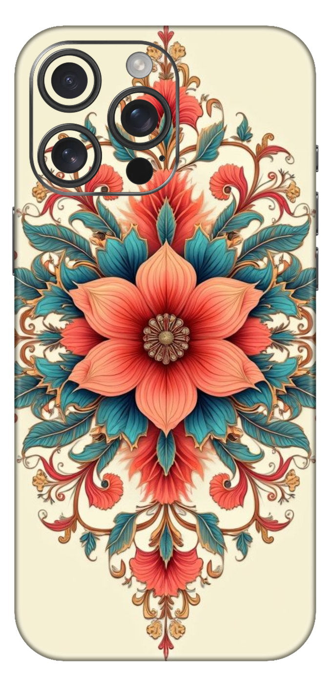 Mandala Flowers Mobile Skin