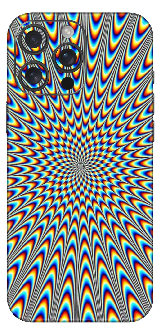 Optical Illusion Mobile Skin