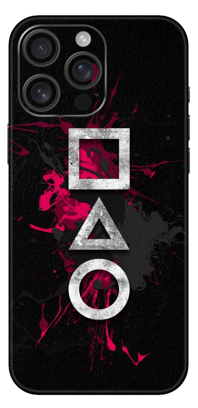 Ps Console Buttons Mobile Skin