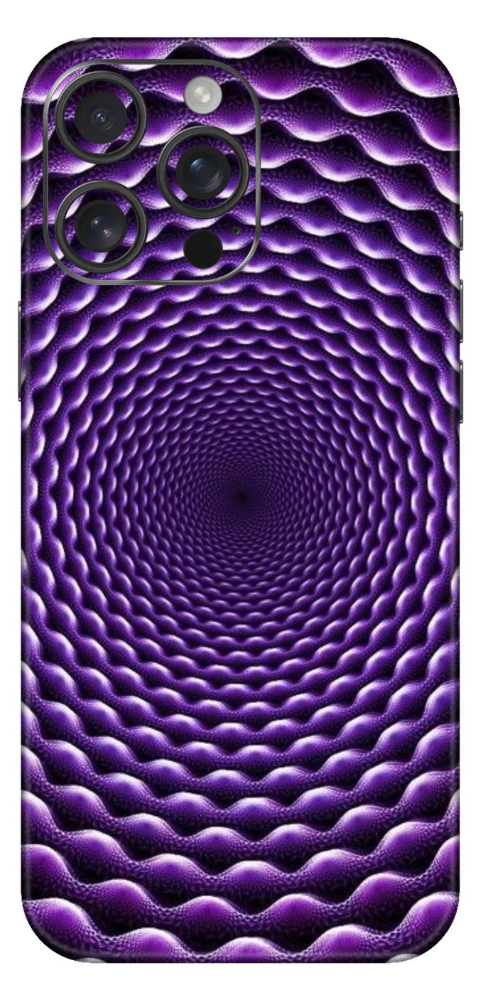 Purple Illusion Mobile Skin