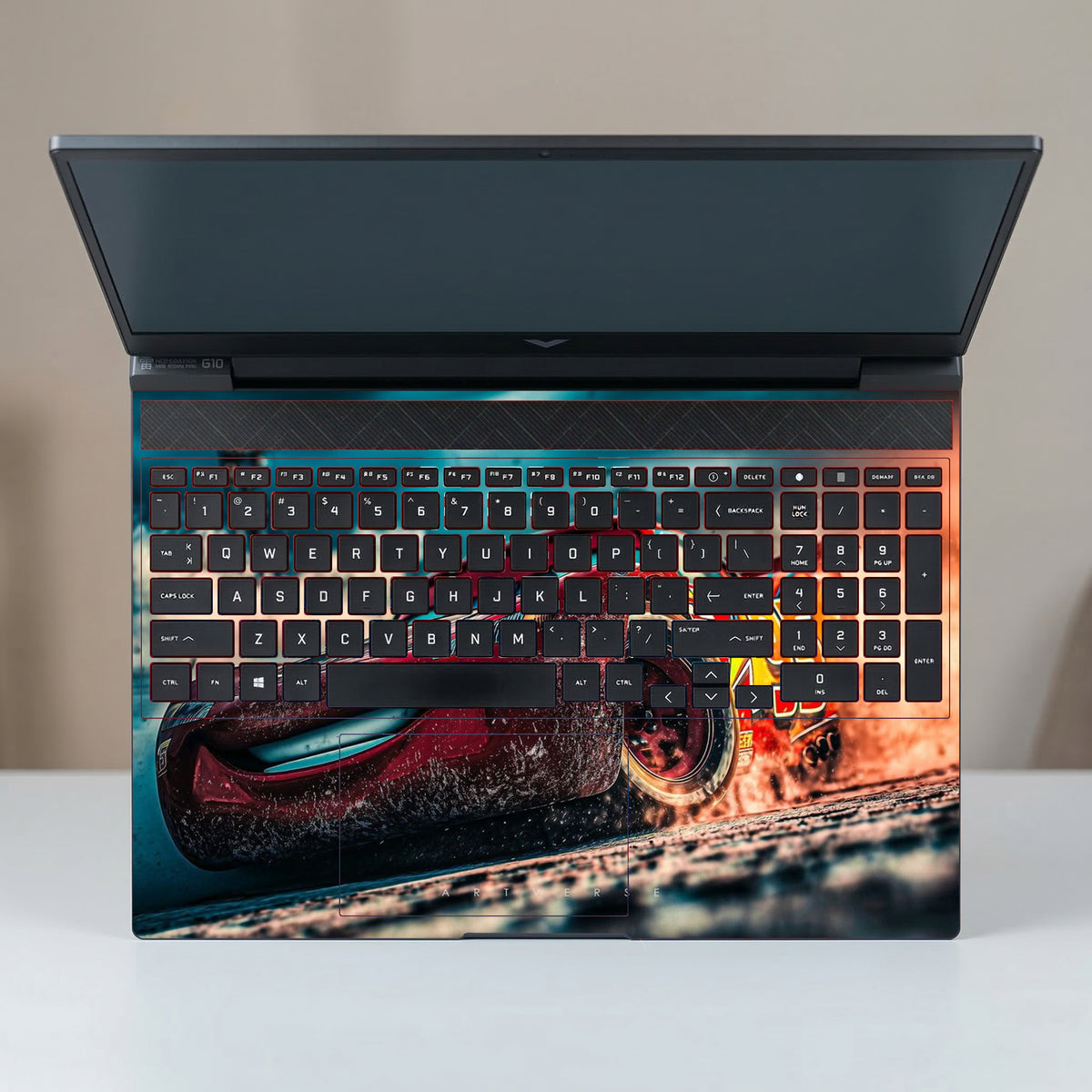 Red Mclaren Laptop Skin