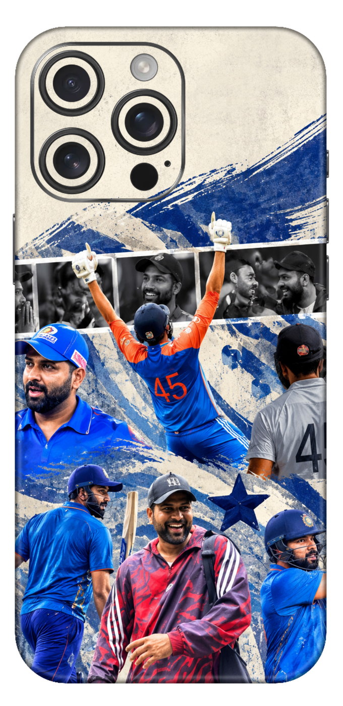 Rohit Over The Years Mobile Skin