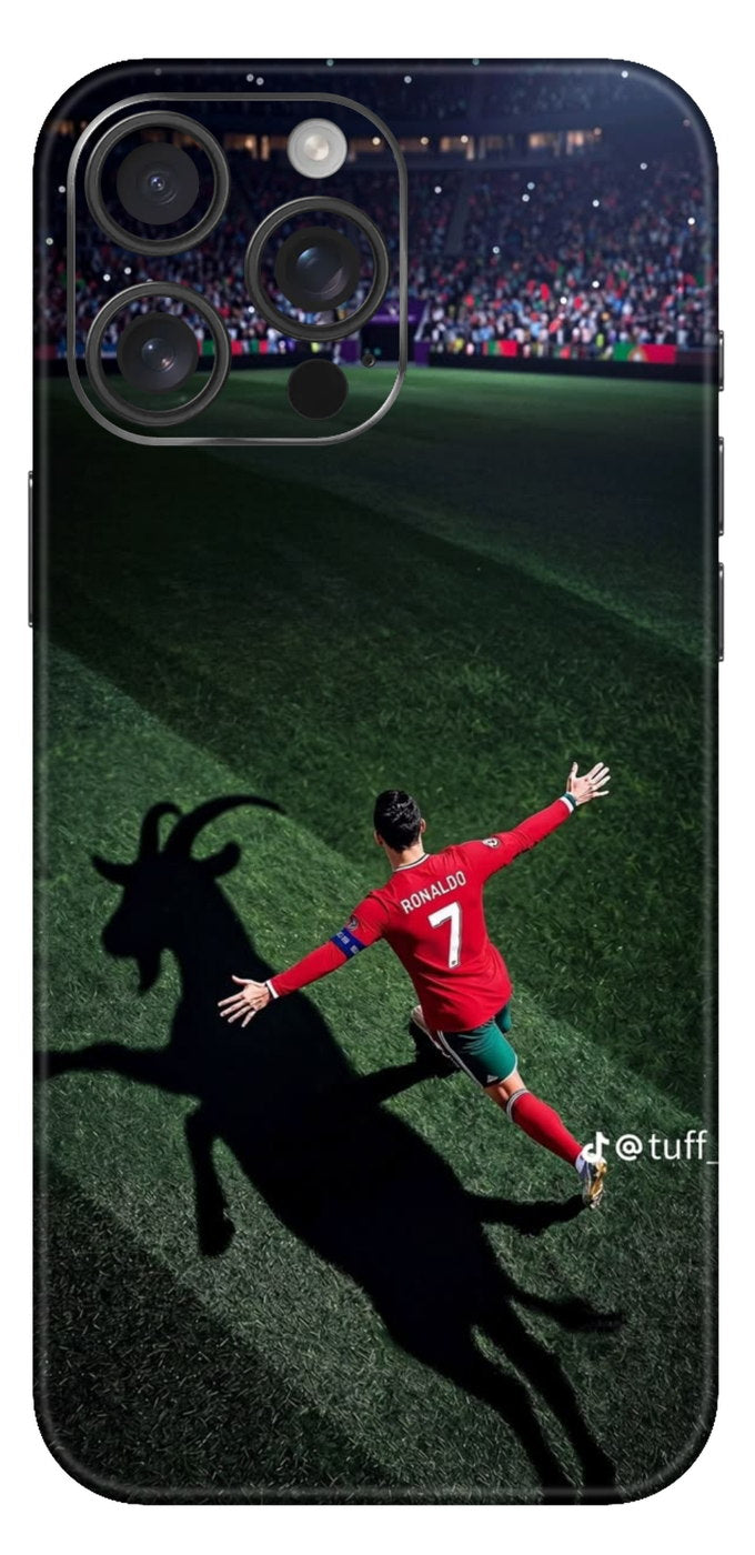 Ronaldo Being Goat Mobile Skin