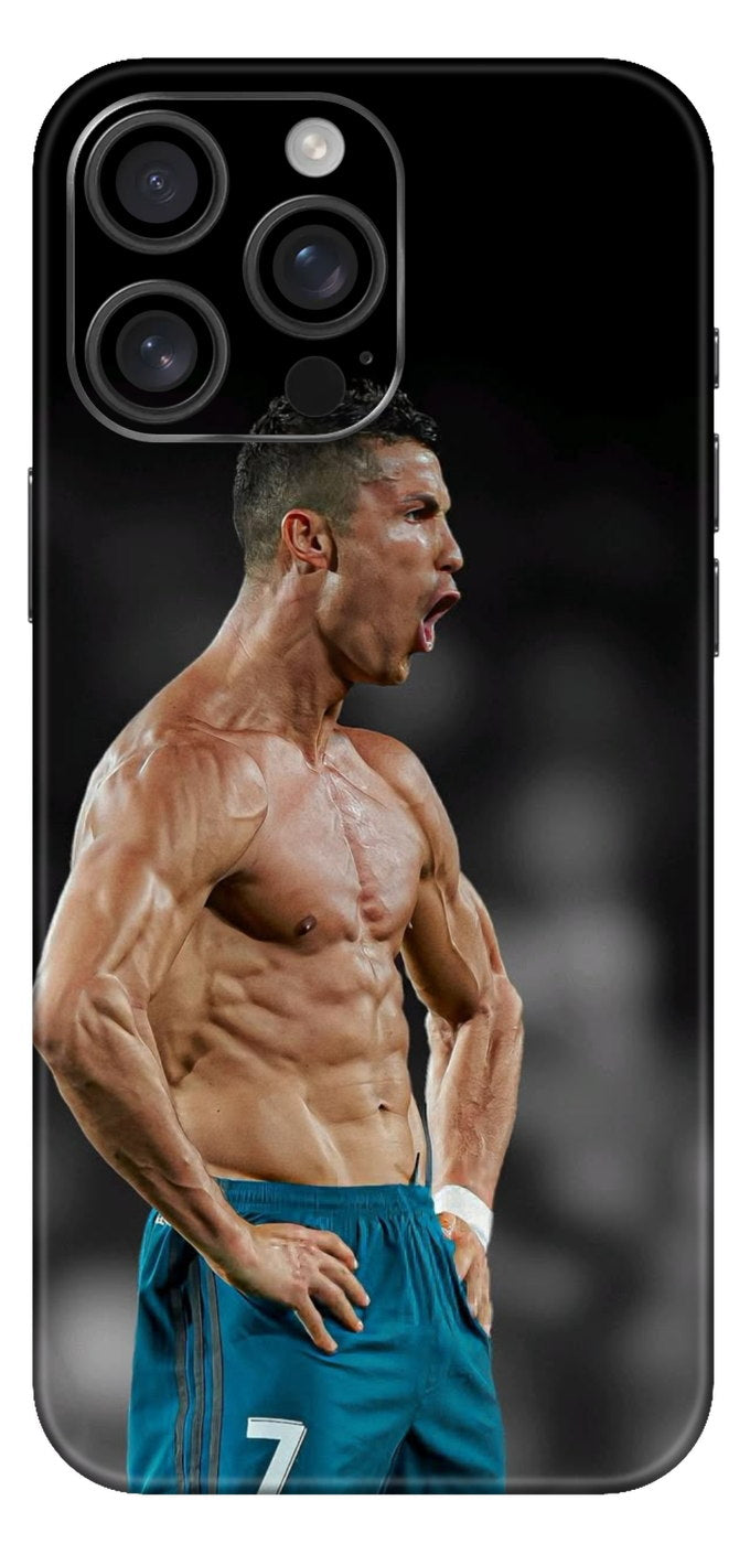 Shirtless Ronaldo For Real Madrid Mobile Skin