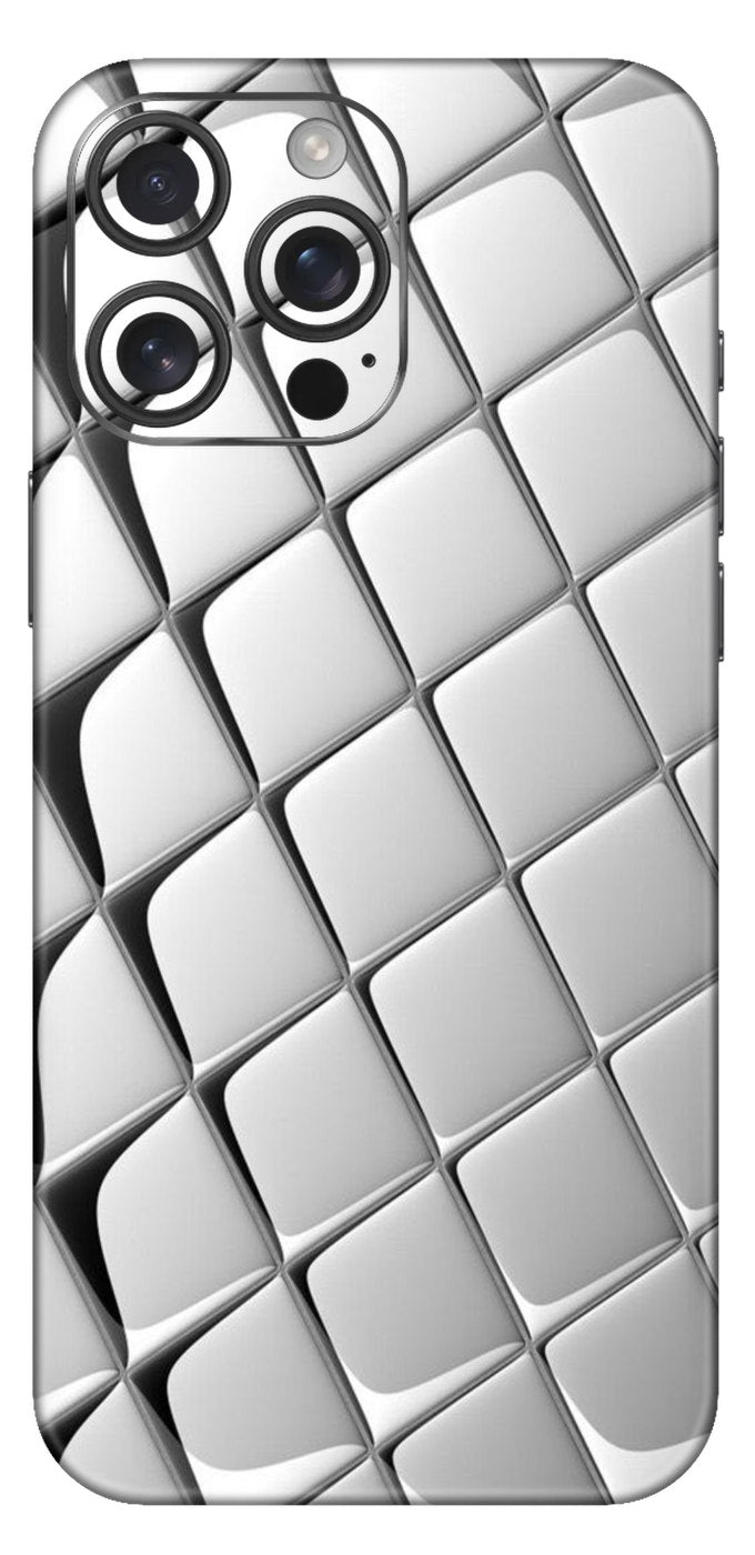 Silver Design Mobile Skin