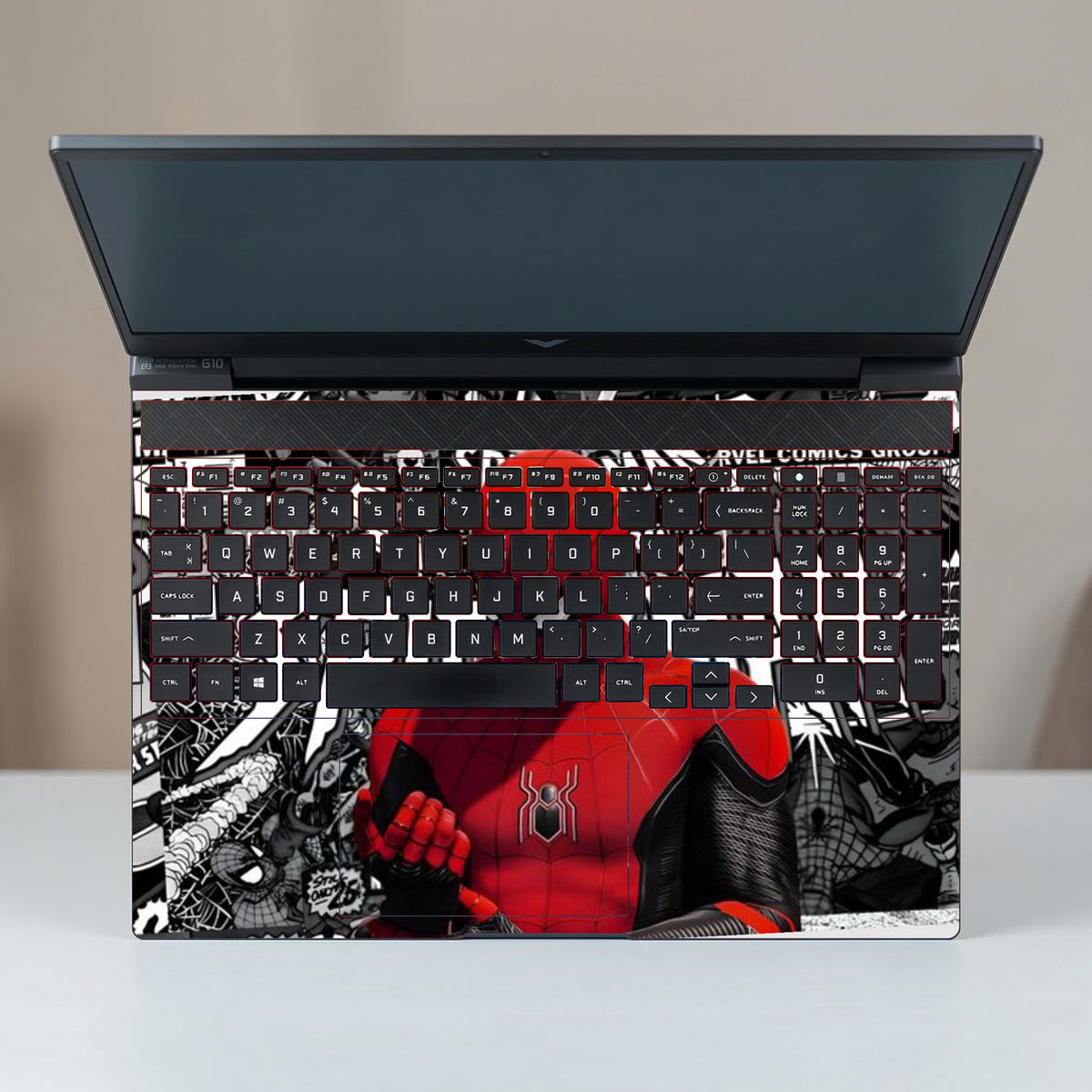 Spiderman Marvel Comic Laptop Skin
