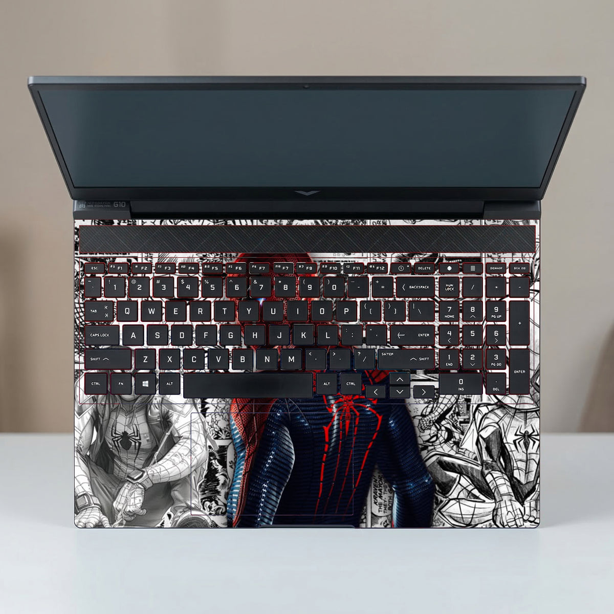 Spiderman Comic Laptop Skin