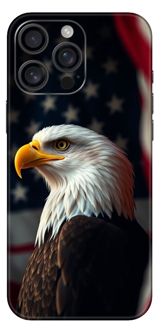 The Hawk With Flag Mobile Skin