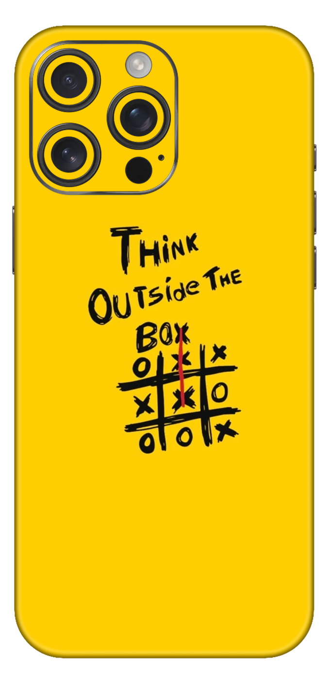 Think Outside Box Mobile Skin
