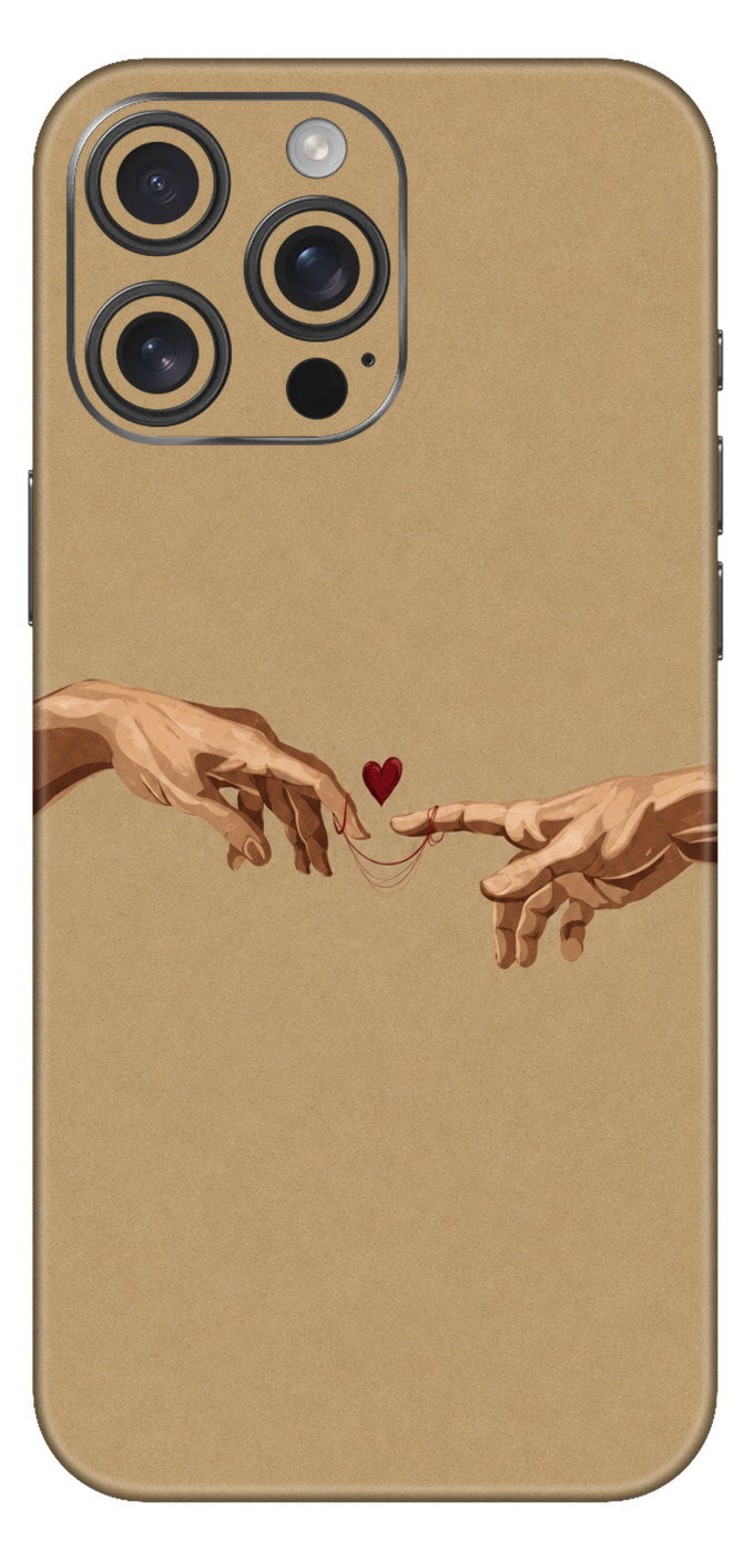 Thread Of Fate Between Hands Mobile Skin