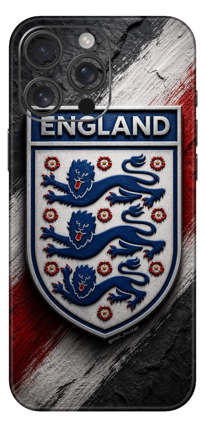 Three Lions England Mobile Skin