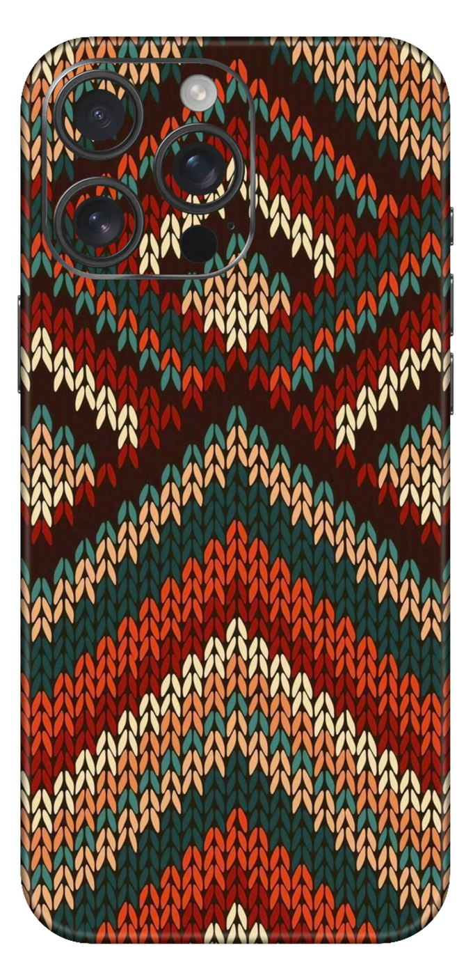 Zig Zag Weave Mobile Skin