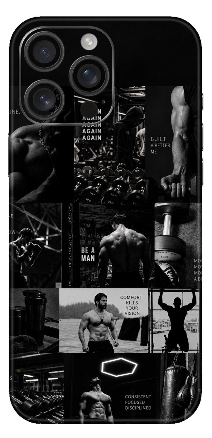 Gym Motivation Mobile Skin