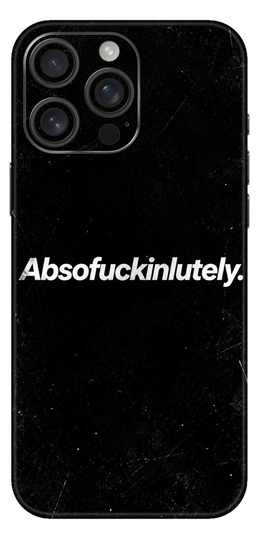 Absofuckinlutely Mobile Skin