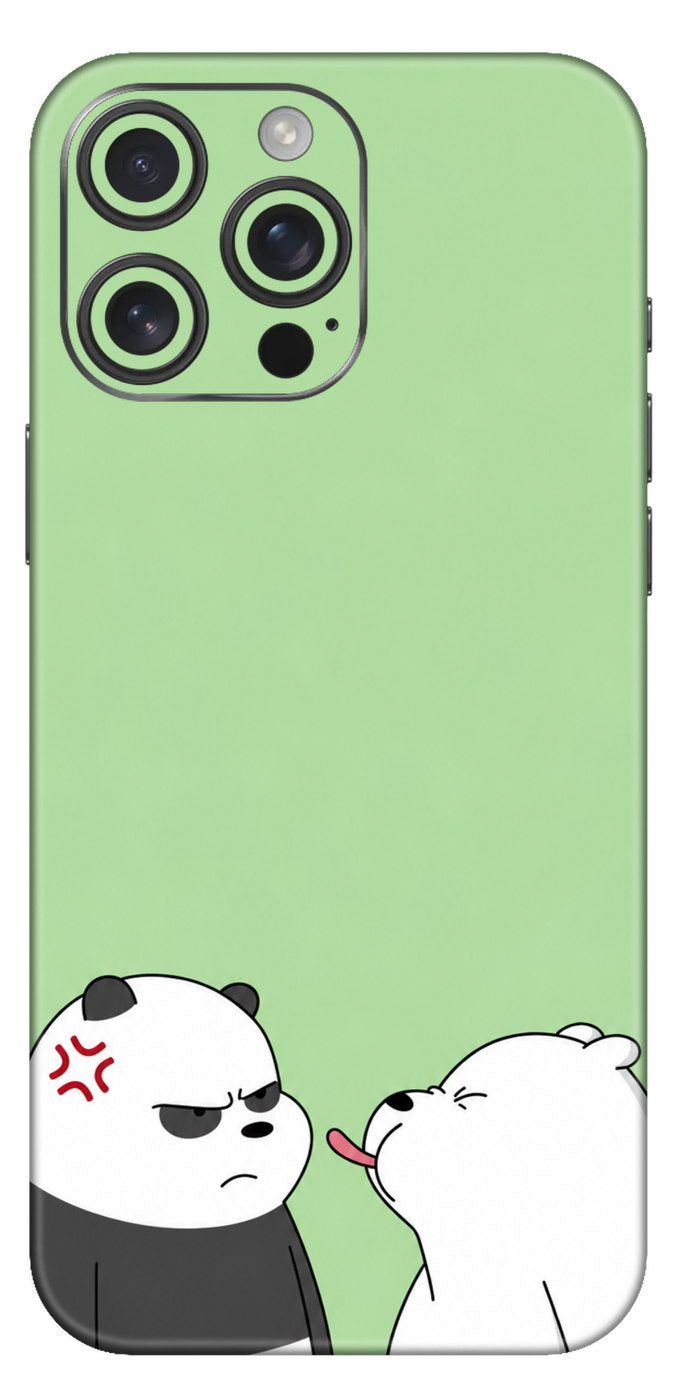 Annoyed Panda And Polar Bear Mobile Skin