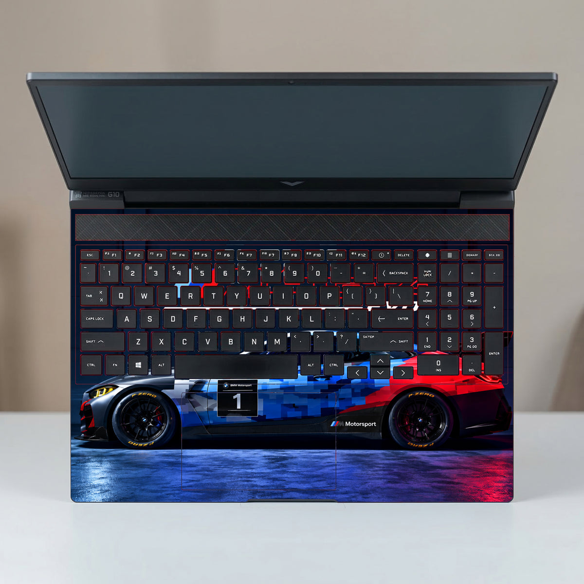 Bmw M4 Gt4 Evo Garage Poster Laptop Skin