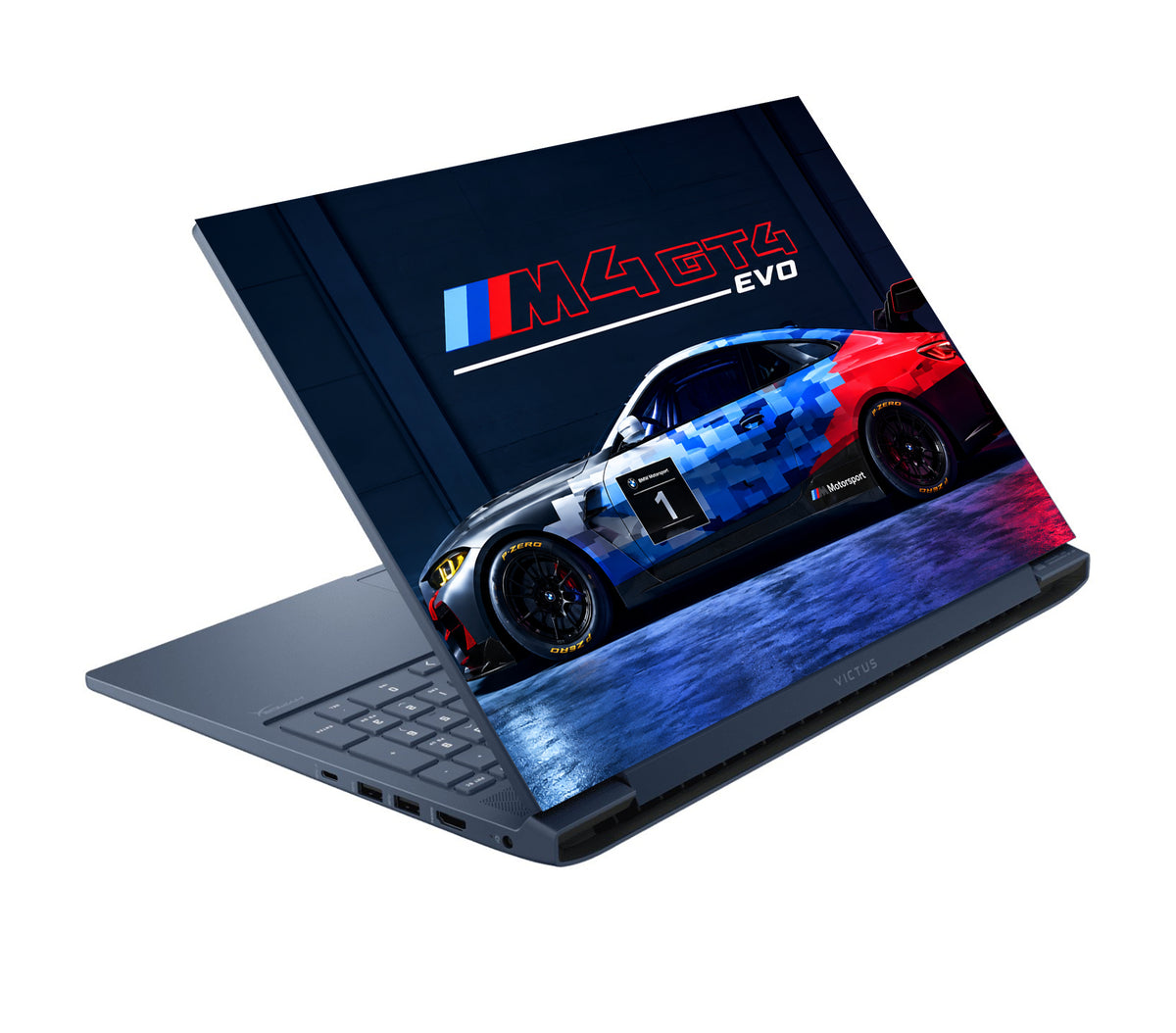 Bmw M4 Gt4 Evo Garage Poster Laptop Skin