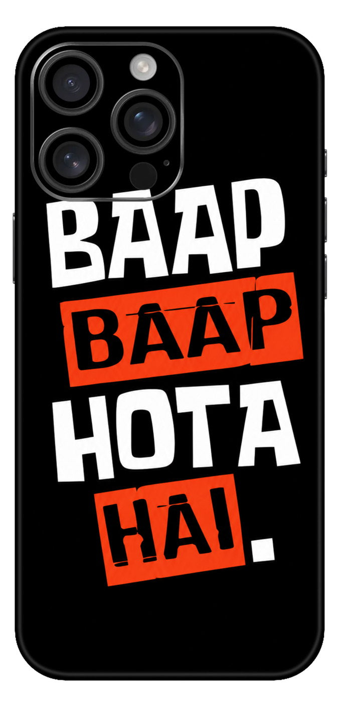 Baap Baap Hota Hai Mobile Skin
