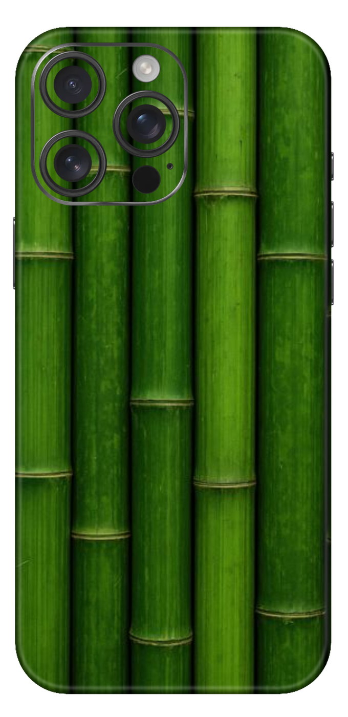 Bamboo Sticks Abstract Mobile Skin