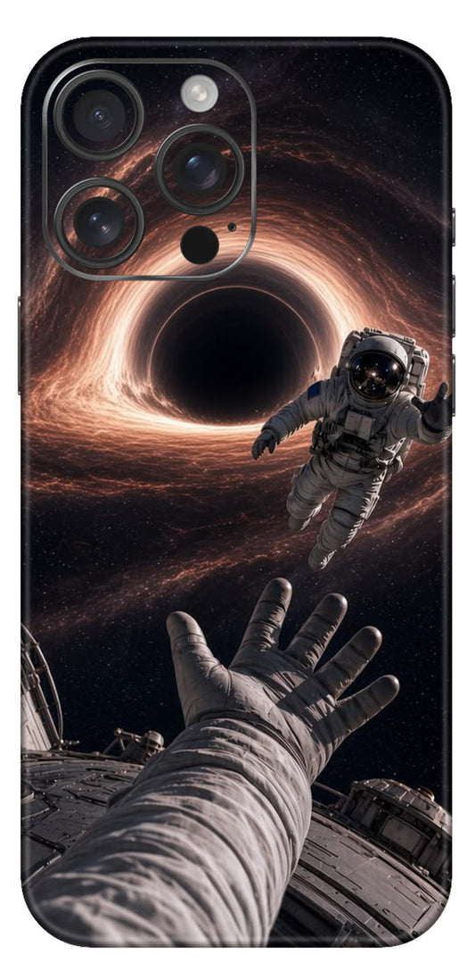 Black Hole Space Vision Mobile Skin