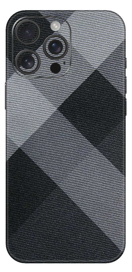 Black Chequred Mobile Skin
