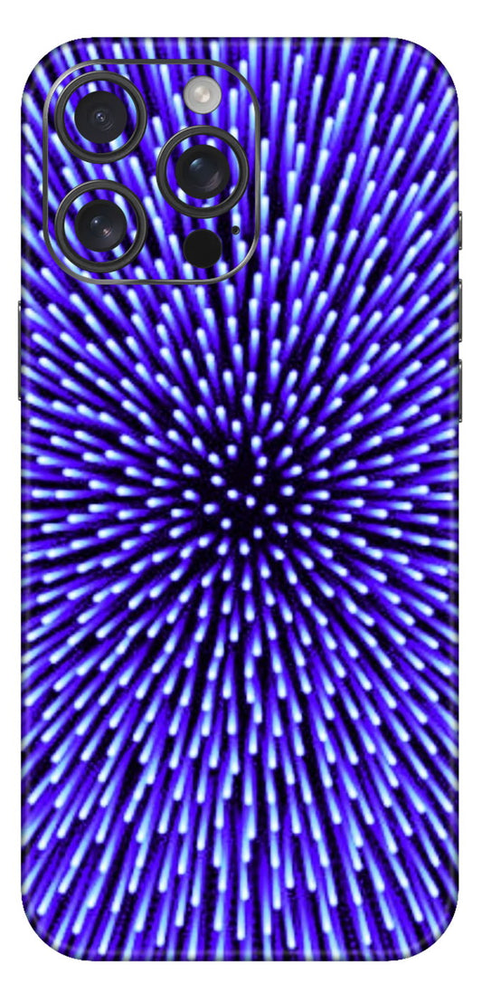 Blue Sticks Mobile Skin