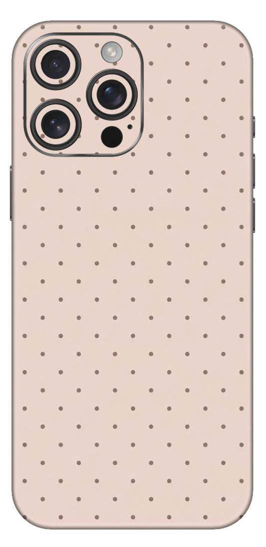 Blush Pink Tape Polka Dot Mobile Skin