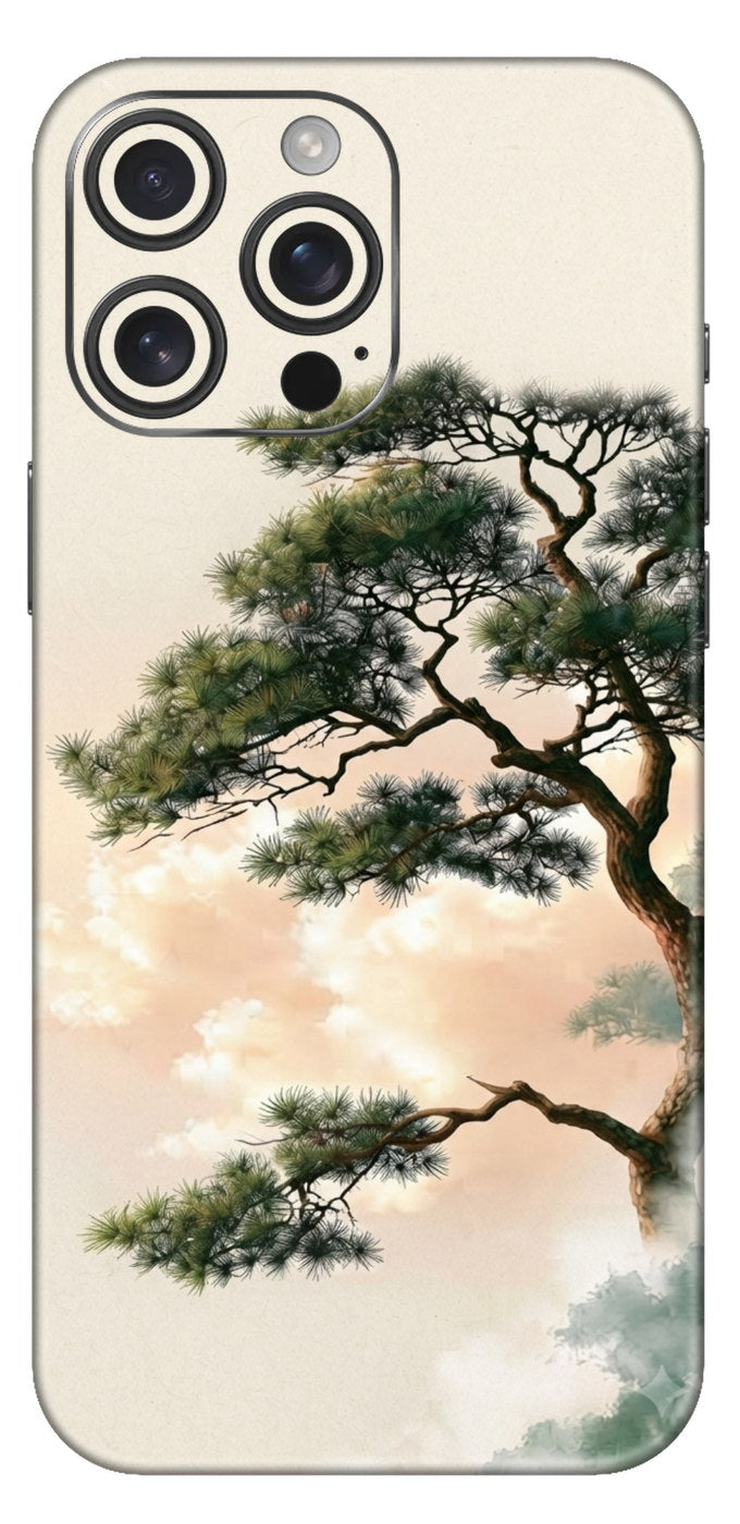 Bonsai Green Hill Mobile Skin