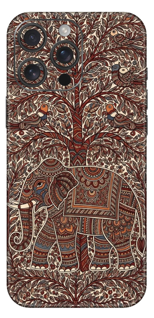 Brown Elephant Artform Mobile Skin