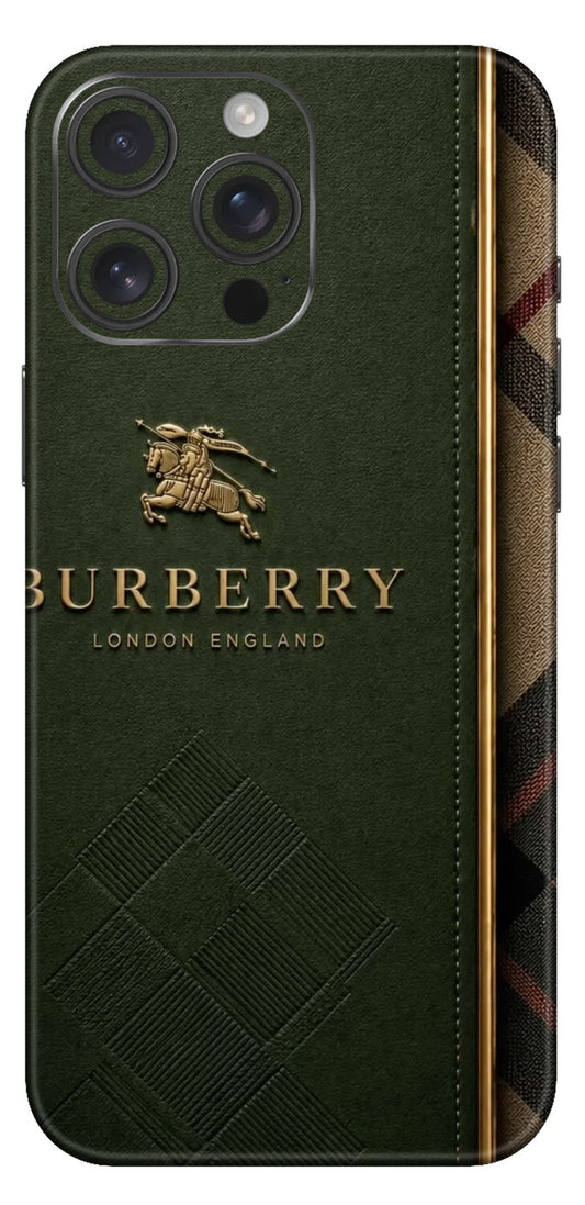 Burberry Green Mobile Skin