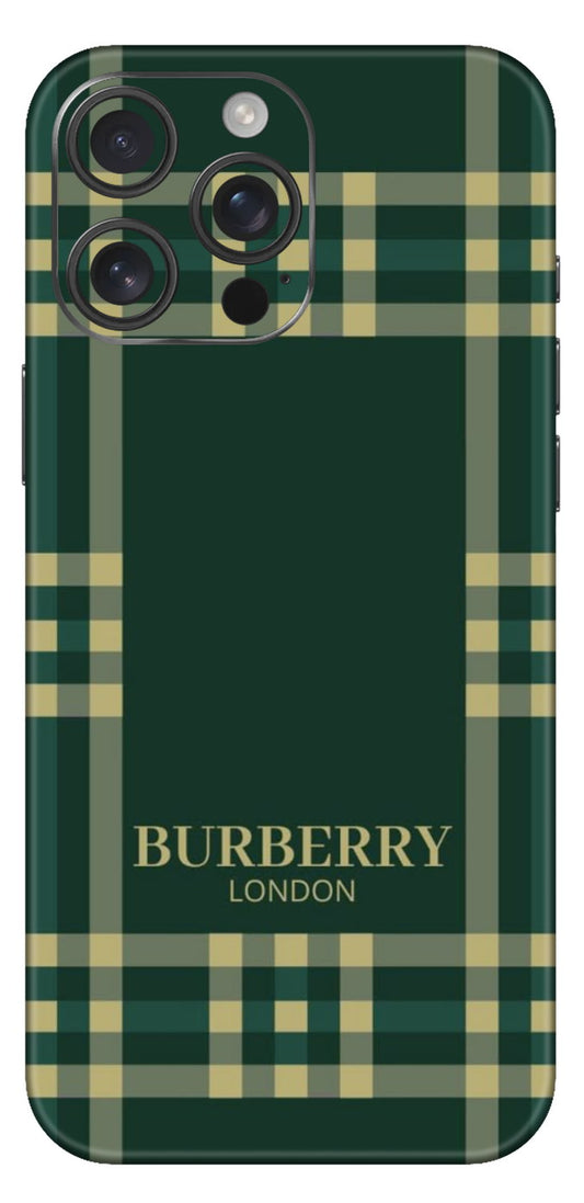 Burberry London Green Mobile Skin