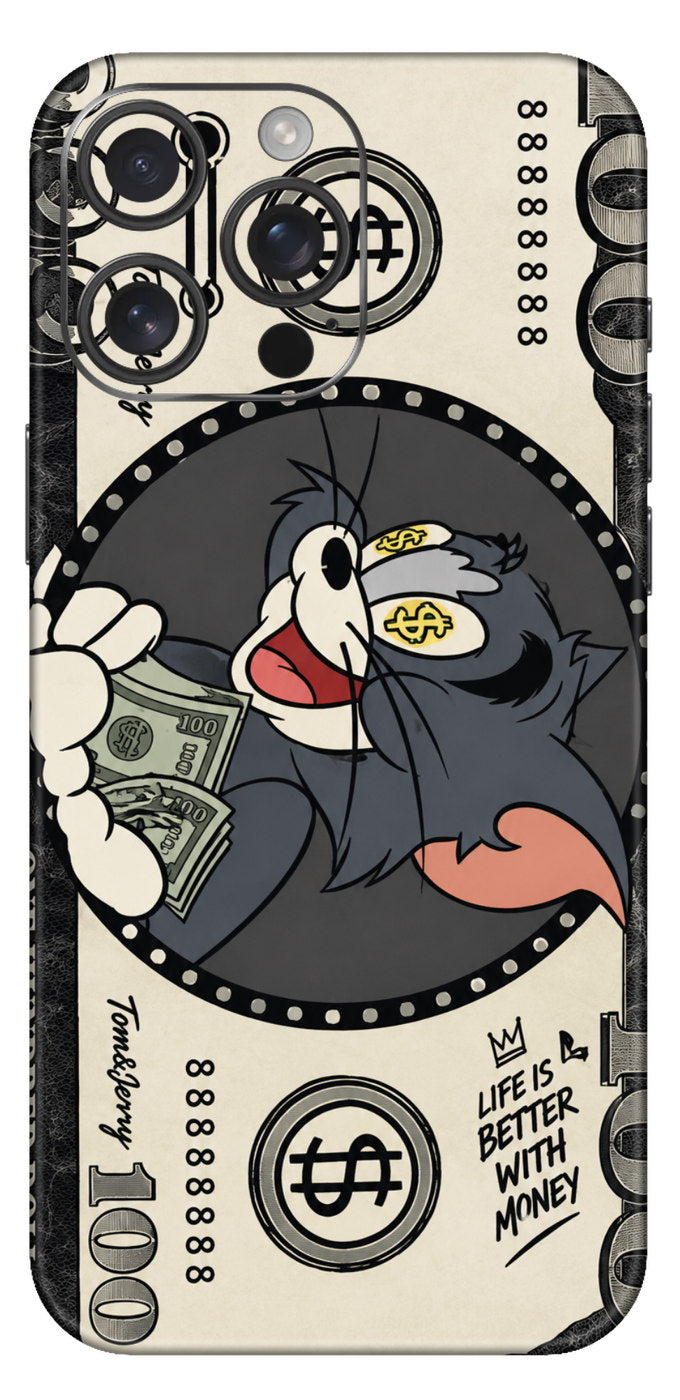 Carton Dollar Mobile Skin