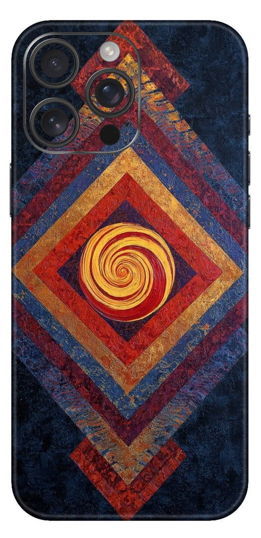 Circle In Triangle Artform Mobile Skin