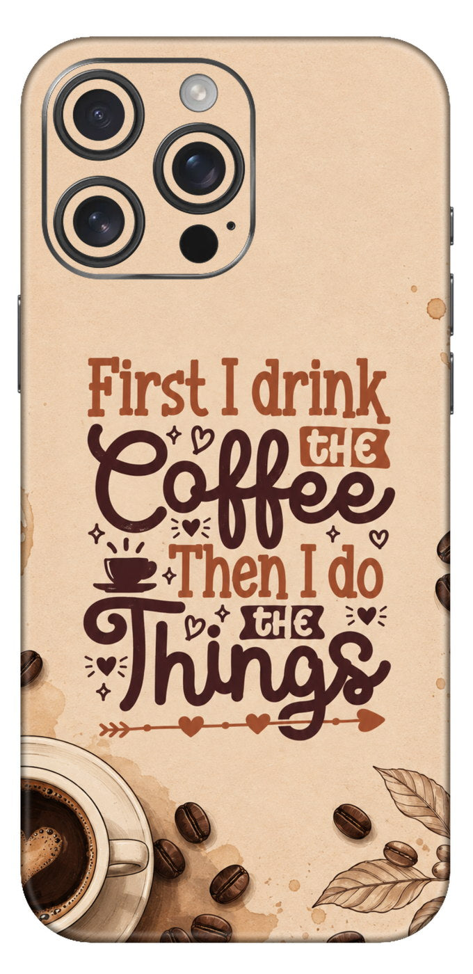 Coffee Addict Mobile Skin