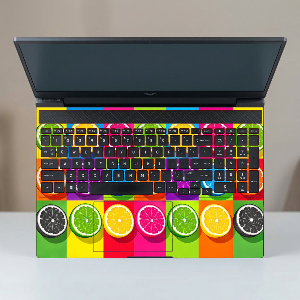 Colorful Lemons Laptop Skin